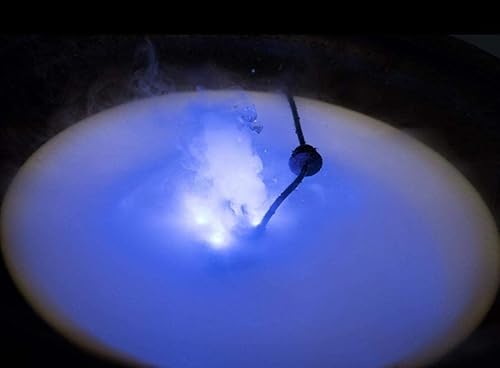 Miniatura 6 de Máquina de niebla, 12 LED Mister Forgger con protector contra salpicaduras, máquina de niebla de gran capacidad para decoración navideña