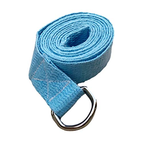 Cinto para Alongamento - Faixa/Strap - Yoga e Pilates - Cor Lisa (200 cm)