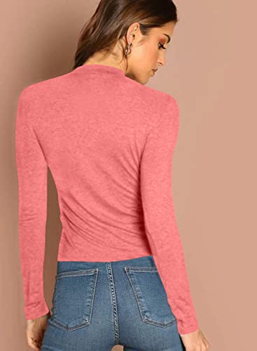Image of Dream Beauty Fashion Women's Casual Round Neck Long Sleeves Stylish Top, 23 inch inches (Top Empire-06)