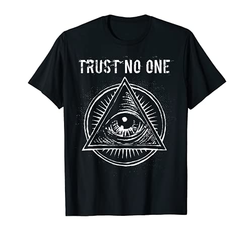 Illuminati Clothing Trust No One Shirt All Seeing Eye