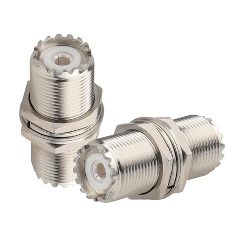 MOOKEERF Adaptador de Conector UHF PL259, Pack de 4 miniatura 5