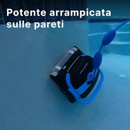 Dolphin Nautilus Cc Plus Robot Piscine Pareti E Fondo, Navigazione Intelligente Doppia Filtrazione, Aspirazione Potente, Con Programmazione, Per Piscine Fino A 12M - 2
