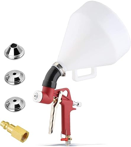 Miniatura 6 de Joywayus Air Hopper - Pistola pulverizadora con boquilla de 0.157 in0.236 in0.315 in, textura de pintura, pulverizador de pintura para paneles de