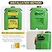 14-Gallon Portable Eye Wash Station OSHA-Approved, Includes Station Sign and 2 Inspection Tags, Wall Mount Eyewash Station, Emergency Eye Washing Station, First Aid Eye Wash Units for Workplace Safety