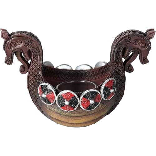 Ancient Nordic Viking Longship Holder