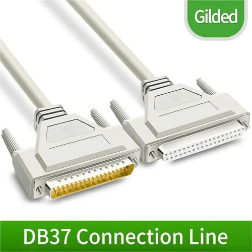 Cordon DB37 mâle-mâle de 5m pour liaison de scanner et poste informatique