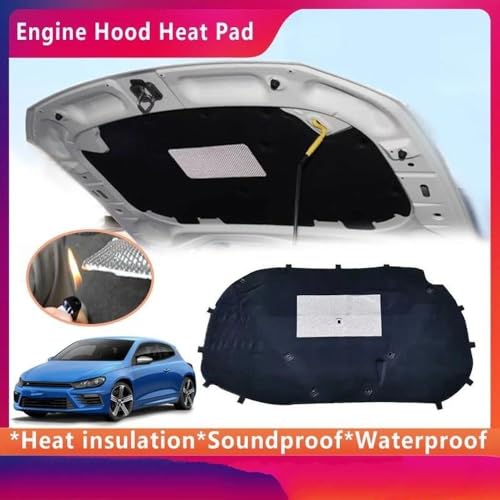 Tapis capot Civic 9 isolant thermique et phonique 2012-2015 - 8