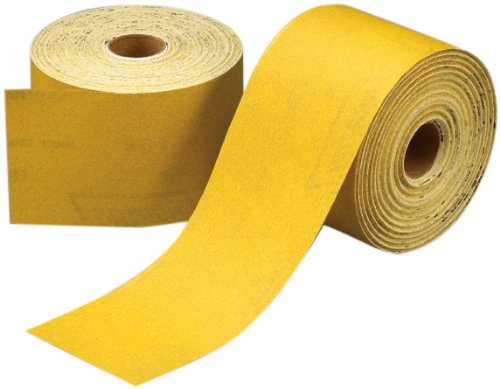 Norton A290 No-Fil Adalox Abrasive Roll, Paper Backing, Pressure Sensitive Adhesive, Aluminum Oxide, Roll 2-3/4