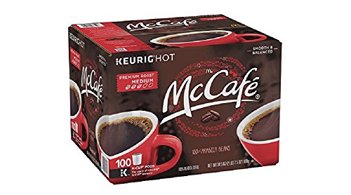 Image of McCafe Premium Medium Roast K-Cup Coffee Pods (100 Pods)