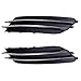 Griglia fendinebbia paraurti Misura Fit For Audi A6 C7 2011-2014 Chrome Strip Lamp Coperchio Anteriore Sinistra A Destra Inferiore Del Paraurti Anteriore Griglie Di Copertura Della Luce Di Nebbia Mask
