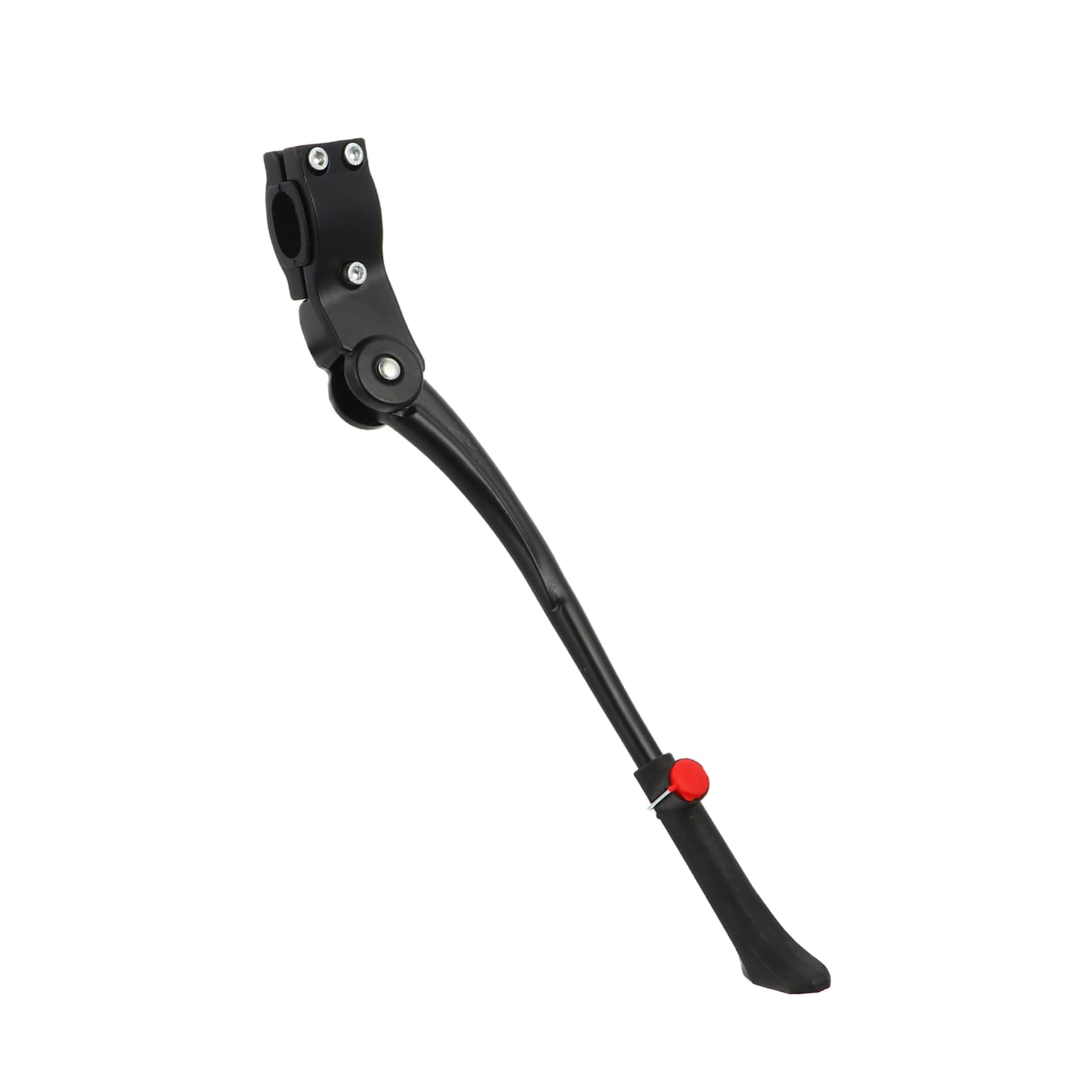 ibasenice Aluminum Bike Leg Support Kickstand Durable Single Leg Stand for Mountain and Road Bikes Non Slip Design with Wide Reinforced Foot Easy Installation for Stable Parking