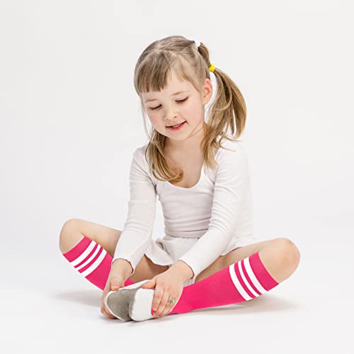 qikqik Toddler Soccer Socks Kids Soccer Socks Boys Baseball Sock Youth Football Sock Girls Softball Accessories Team Sports2