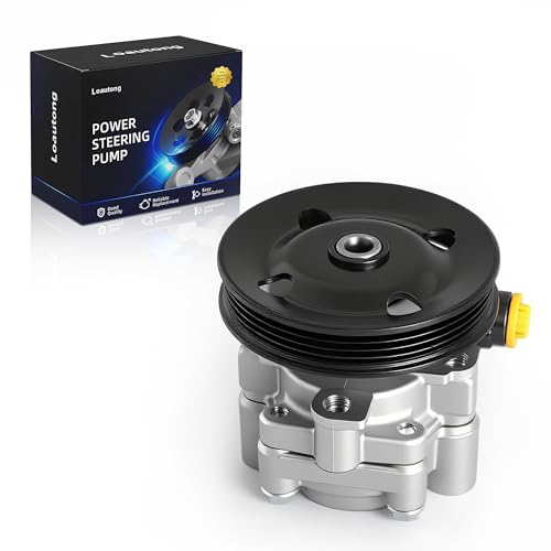 Loautong 21-5362 Power Steering Pump with Pulley Fit for Toyota Sienna 2004-2006 V6 3.3L, Replace #215362 55-5638 555638 78-8400F 788400F AA1215362 36P0790 4431008010 36-215652 36215652 232686 6459 56