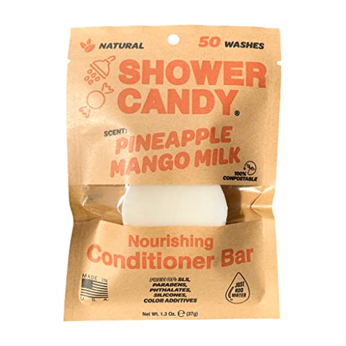 Shower Candy Natural Conditioner Bar For Normal Hair | Scent: Pineapple Mango Milk #TOP15