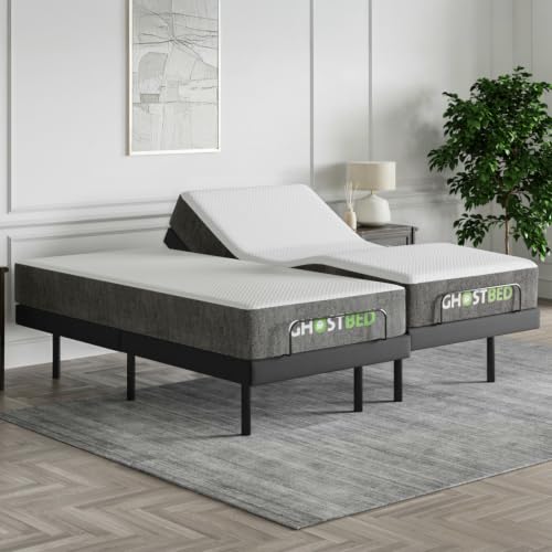 GhostBed Split King with Adjustable Base