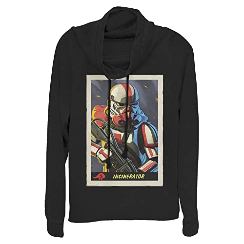Camisa Star Wars mujer tarjeta incineradora de manga corta y cuello redondo casual