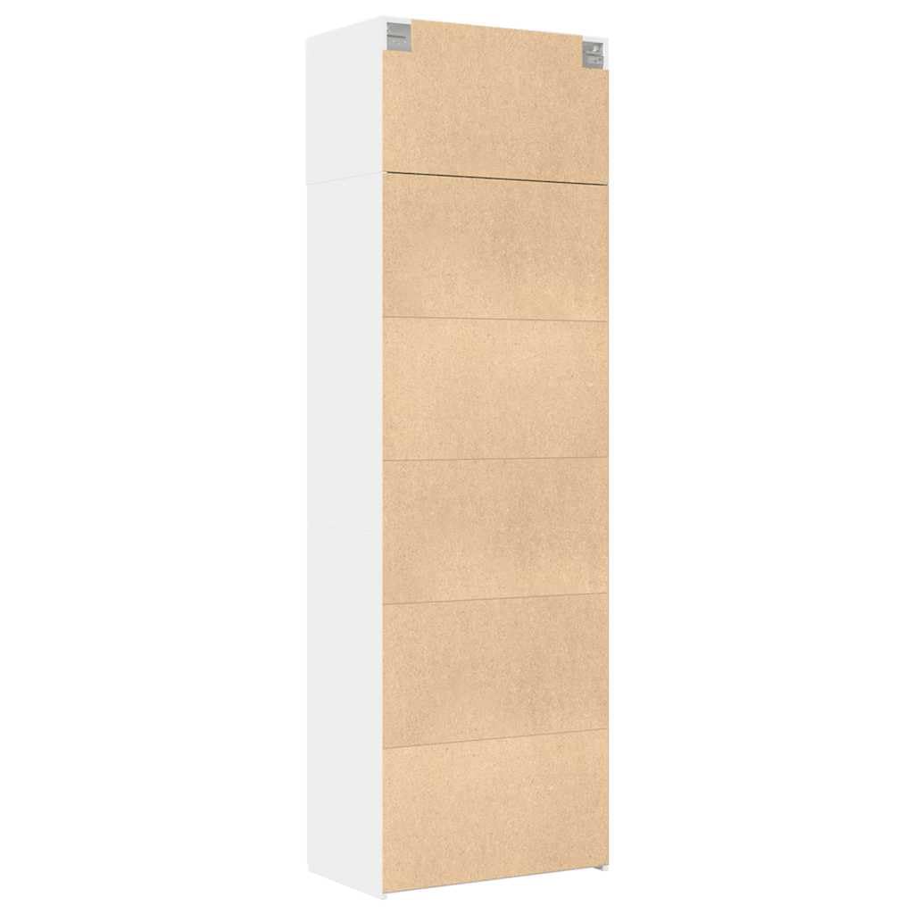 vidaXL Armario de Madera de ingeniería Blanco 70x42,5x225 cm