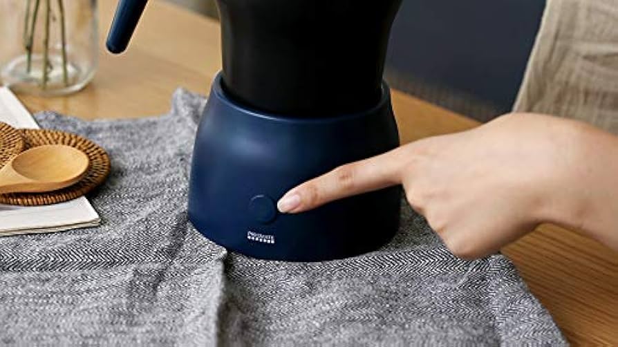 阪和 HANWA ホームカフェメーカーMoco mini ブレンダー ネイビー ホームカフェメーカー Moco mini 楽しく使えるレシピブック付 PR