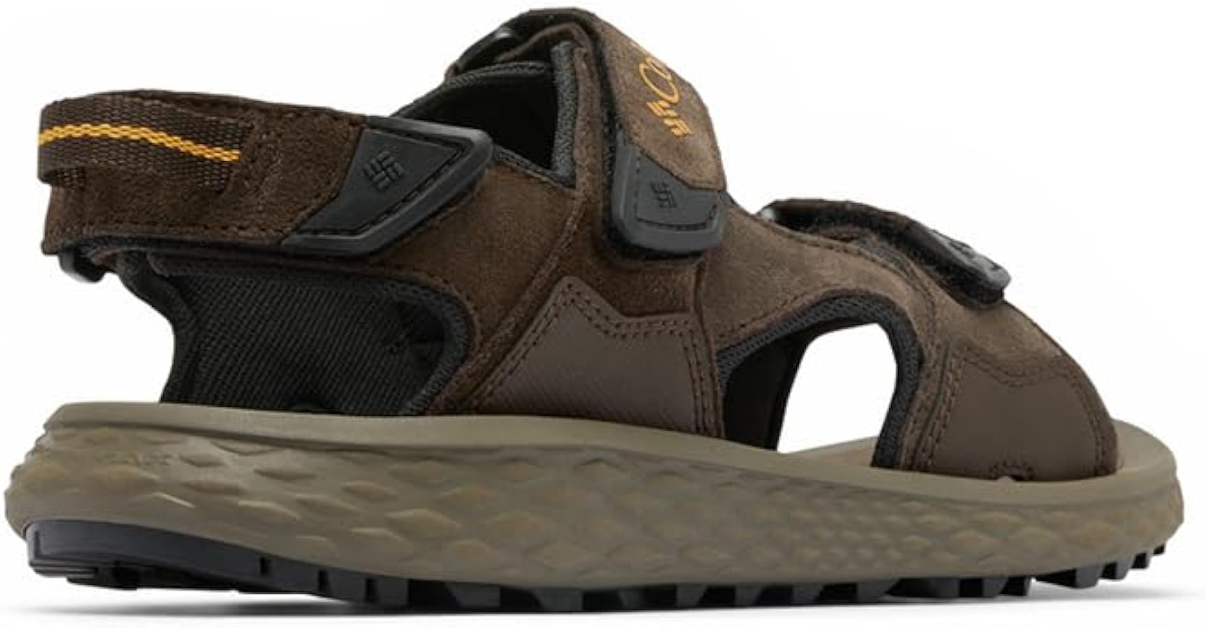 Columbia KONOS HIKER 3 STRAP - Sandalias de senderismo - black/city grey/negro