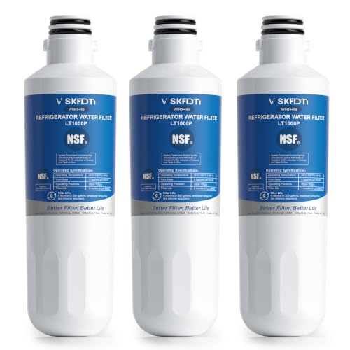 Image of LT1000PC Replacement Water Filter, Compatible with LT1000P, LT1000PC, LT1000PCS, ADQ747935, LMXS30796S,ADQ74793501, ADQ74793502, MDJ64844601, ThinQ, LMXS28626S, LFXS26973S, LMWS27626S, 3 PACK