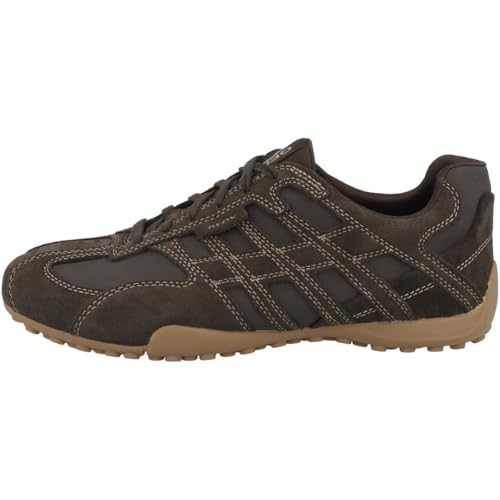 Baskets en cuir pour homme Geox U Snake pour un look urbain