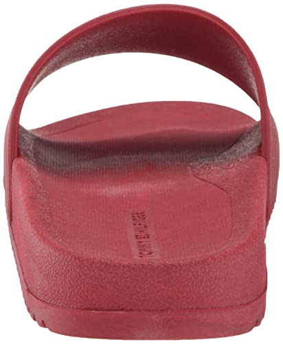 Tommy Hilfiger Men's Ruthie Slide Sandal, Red, 10 #TOP2
