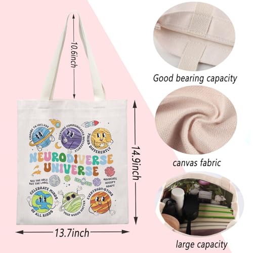 Bolso Tote para Concientización sobre Autismo miniatura 4