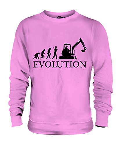 Sweat-shirt évolution pelle mécanique hydraulique idéal pour vos sorties décontractées