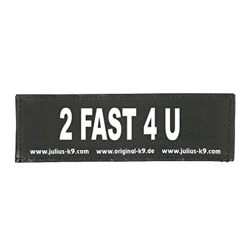 Julius-K9 Interchangeable Patch Parches Fosforescentes, Intercambiables Para Los Arneses De Perro, Negro, 11x3x0.01 Cm Julius-K9 Interchangeable Patch Parches Fosforescentes, Intercambiables Para Los Arneses De Perro, Negro, 11x3x0.01 Cm