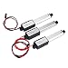 JSFQ Equipo eléctrico 50mm de Carrera Mini actuador Lineal 12V DC Motor...