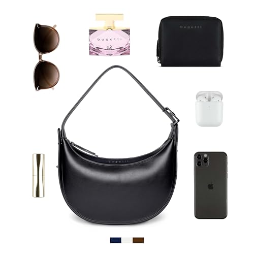 Bugatti bolso bandolera Amelie de hombro negro casual y elegante de moda 6