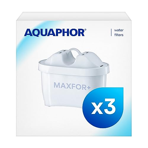 Cartuchos de filtro de agua AQUAPHOR Maxfor+ Compatible con todas las demás jarras de marcas líderes (3)