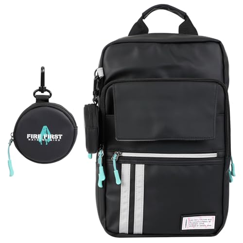FIREFIRST X Hatsune Miku Colaboração da Bolsa Transversal - Produto Oficial da Miku,Ideal para Cosplay da Miku e Fãs de Anime(Bolsa de Ombro)