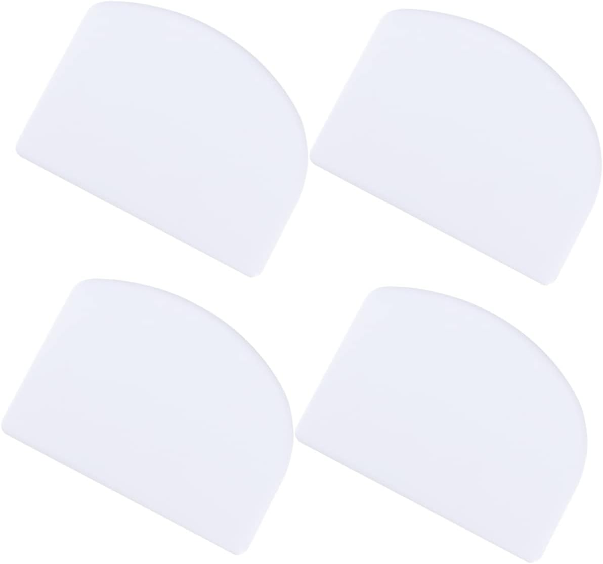 PRETYZOOM 12pcs Dough Spatula Cake Decorating Supplies Fondant Smoother Baking Tool Bench Scraper for Baking