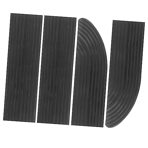 1 Jeu Tapis d'escalade Fauteuil Portatif Rampe De Robot Nettoyeur De Tapis Rampes De Seuil De Porte Rampe D'accès à La Maison Robot Domestique Scooter Caoutchouc Pierre