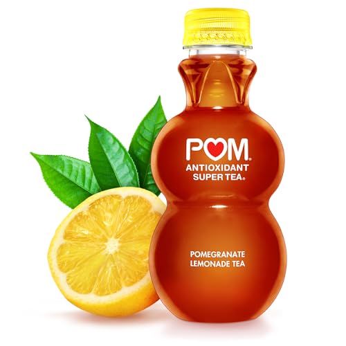 Image of POM Wonderful Antioxidant Super Tea, Pomegranate Lemonade Tea, 12 Ounce