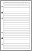 Compact Size Notes Pages Planner Insert, Sized and Punched for Franklin Covey Compact Notebook (4.25" x 6.75")