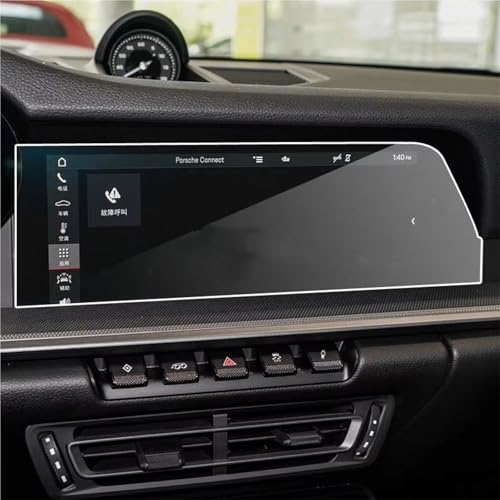 Verre trempé anti-rayures pour navigation GPS de voiture 911 2020