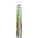 Susan Bates 5-1/2-Inch Bamboo Handle Silvalume Head Crochet Hook, 6mm, Light Yellow