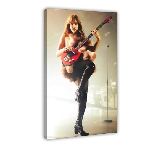 KBGDFSDF Måneskin Victoria De Angelis Poster (3) Canvas Poster Wall Art Print Picture Paintings 24x36inch(60x90cm)