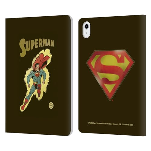 Funda iPad Air 2022 Superman estilo cómic vintage para leer y trabajar en cafeterías