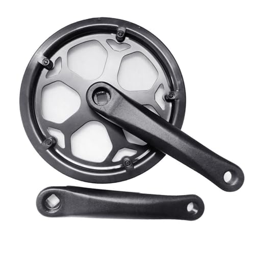 FIRSTXIU Juego de bielas plegables para bicicleta 52T/48T/40T, rueda de cadena de aleación de aluminio, rueda de cadena de aleación de aluminio