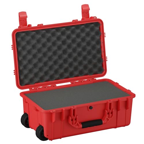 Maleta rígida grande con ruedas 22" con cerradura miniatura 1