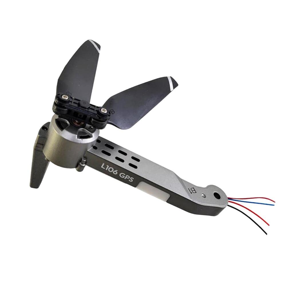 Fashion My Day® Front Rear Axis Arm for L106Pro 4K RC FPV Racing Drone Front Right Axis Arm