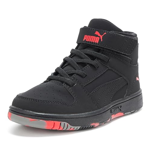 Tenis unisex PUMA para niños con diseño de rebote ideales para jugar diario