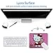 NTSEOT Hello Kitty Mouse Pad Cute Desk Accessories Hello Kitty Stuff, Kawaii Mouse Pads for Desk Computer Laptop, Gifts for Mousepad for Women Girly Pink Non-Slip Base 10×8.5 in