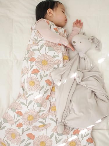 Image of GUNAMUNA gunamuna Unisex Baby, Toddler Wearable Blanket, Sleeping Bag Bamboo Rayon, Sleep Sack with Diaper Zipper, 1.0 TOG