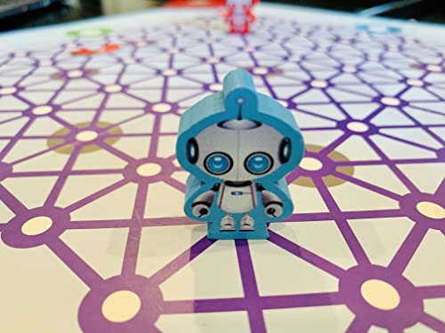 Game for AI Learners! NBC Featured: First Ever Board Game for Boys and Girls Age 6+. Teaches Artificial Intelligence and Computer Programming Through Fun Robot and Neural Adventure! - Image 5