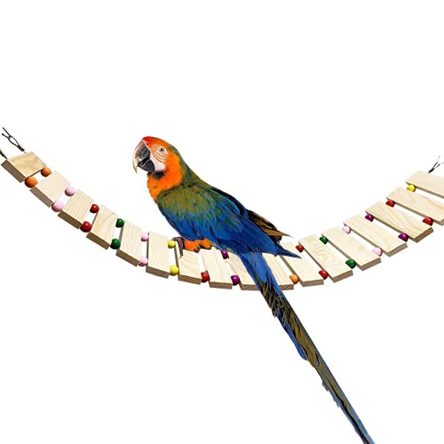 Nynel Hühnerschaukeln, Hühnerstall, Spielzeug, Naturholz, Hühnerleiter, Hühnerspielzeug, Sitzstange für Vögel, Geflügel… – Bild 5