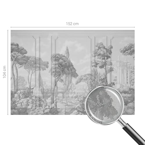 Papel tapiz resistente a las manchas autoadhesivo 152x104 cm para una decoración de pared duradera 5